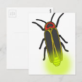 Carte Postale allumage d'un bogue (Devant / Derrière)