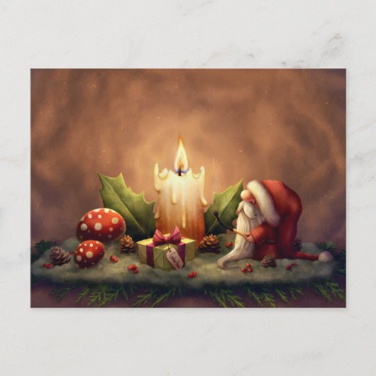 Carte Postale Allumez une bougie (Devant)