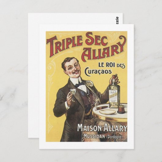 Carte Postale Allure à trois secondes (Devant / Derrière)