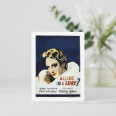 Carte Postale Allure ou un leurre ? (Debout devant)