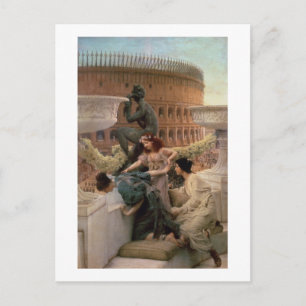 Carte Postale Alma Tadema   Coliseum 1896