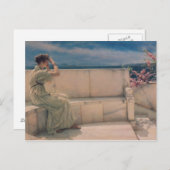 Carte Postale Alma Tadema | Expectation, 1885 (Devant / Derrière)