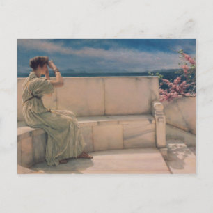Carte Postale Alma Tadema   Expectation, 1885