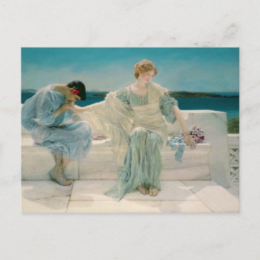 Carte Postale Alma-Tadema | Ne plus me demander, 1906 (Devant)