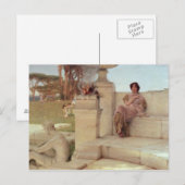 Carte Postale Alma Tadema | The Voice of Spring 1908 (Devant / Derrière)