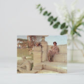 Carte Postale Alma Tadema | The Voice of Spring 1908 (Debout devant)