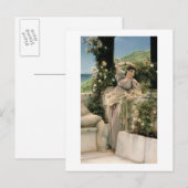 Carte Postale Alma-Tadema | 'Tu es Rose de Tous les Roses, 1885 (Devant / Derrière)