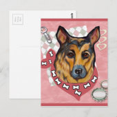 CARTE POSTALE ALMAN SHEPHERD (Devant / Derrière)