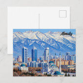 Carte Postale Almaty Kazakhstan Travel (Devant / Derrière)