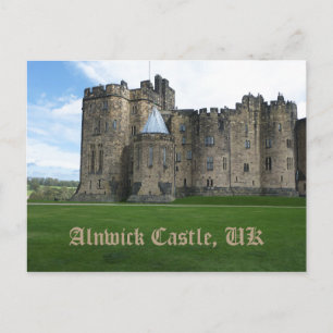 Carte Postale Alnwick Castle UK