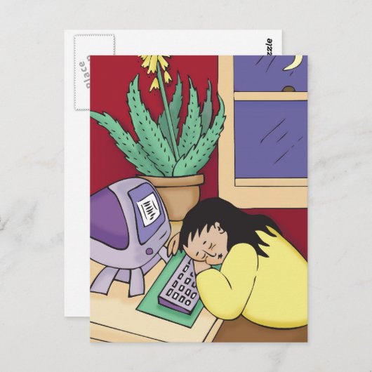 Carte Postale Aloe Vera (Devant / Derrière)