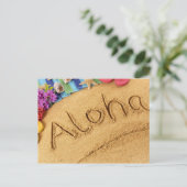 Carte postale Aloha (Debout devant)