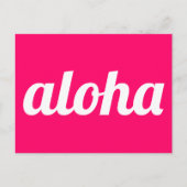 Carte Postale Aloha ! (Devant)