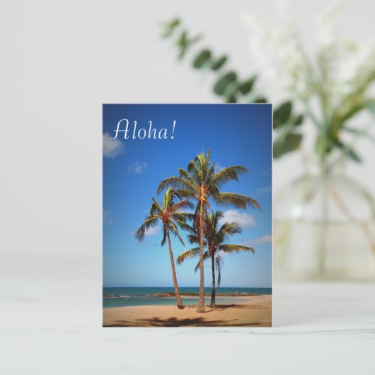 Carte postale Aloha (Debout devant)
