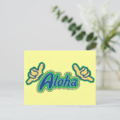Carte postale Aloha (Debout devant)