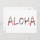 Carte Postale Aloha (Devant / Derrière)