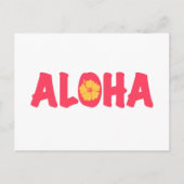 Carte postale Aloha (Devant)