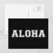 Carte Postale Aloha (Devant / Derrière)