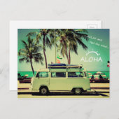 Carte postale ALOHA (Devant / Derrière)