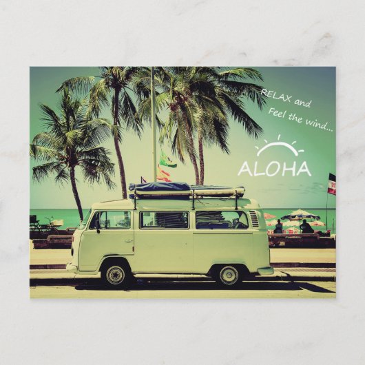 Carte postale ALOHA (Devant)