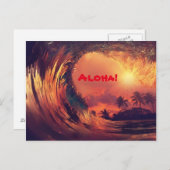 Carte postale Aloha (Devant / Derrière)