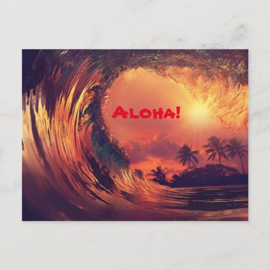 Carte postale Aloha (Devant)