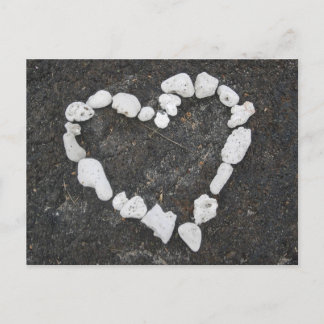 Carte Postale Aloha * Amour * Coeur de corail