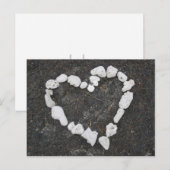 Carte Postale Aloha * Amour * Coeur de Corail - Personnalisable! (Devant / Derrière)