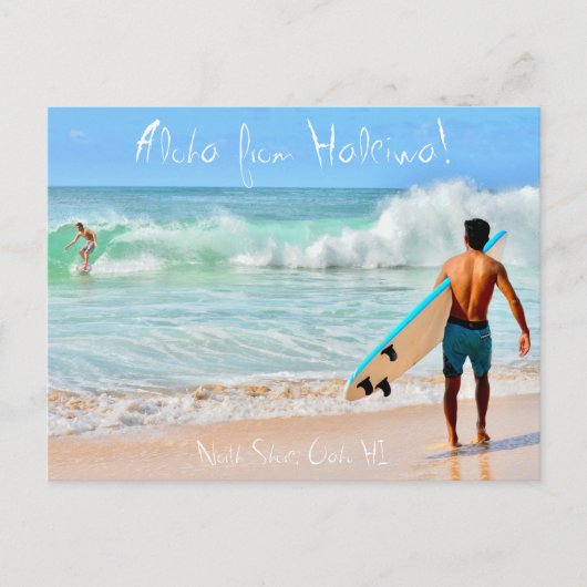 Carte Postale Aloha De Haleiwa (Devant)