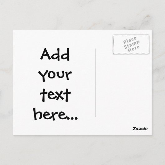 Carte Postale Aloha de Hawaii Postcard (Dos)