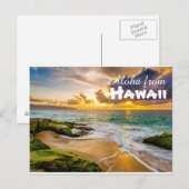 Carte Postale Aloha de Hawaii Postcard (Devant / Derrière)