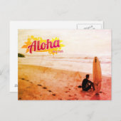 Carte Postale Aloha de Hawaii Postcard (Devant / Derrière)