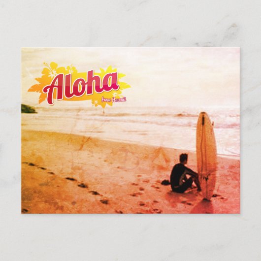 Carte Postale Aloha de Hawaii Postcard (Devant)