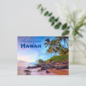 Carte Postale Aloha de Hawaii Postcard (Debout devant)
