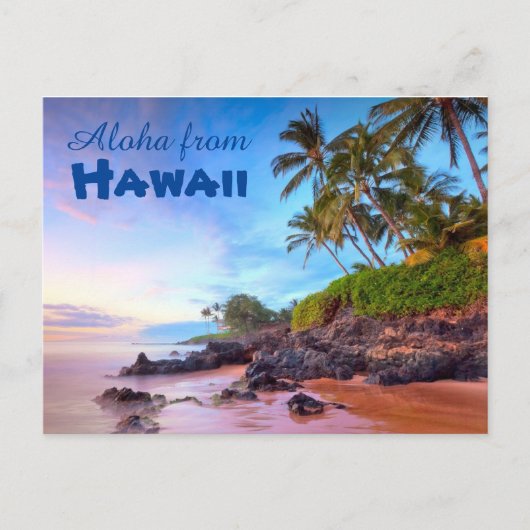 Carte Postale Aloha de Hawaii Postcard (Devant)