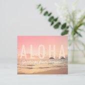 Carte Postale Aloha de Hawaii Postcard (Debout devant)