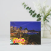 Carte Postale Aloha de Hawaii Postcard (Debout devant)