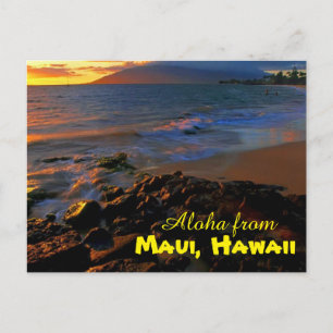 Carte Postale Aloha de Maui