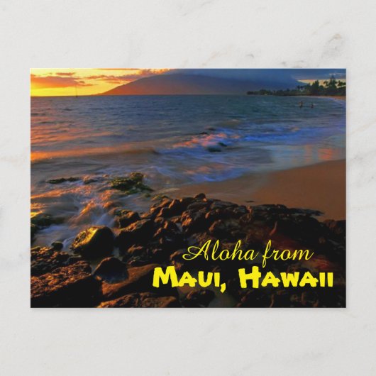 Carte Postale Aloha de Maui (Devant)