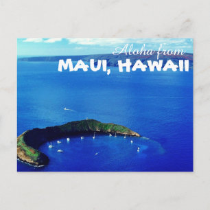 Carte Postale Aloha de Maui Hawaii