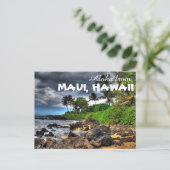 Carte Postale Aloha de Maui Hawaii (Debout devant)