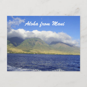 Carte Postale Aloha de Maui Hawaii
