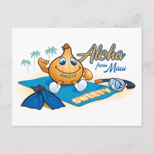 Carte Postale aloha de sueur (Devant)