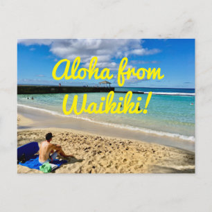 Carte Postale Aloha De Waikiki