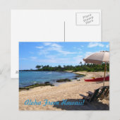 Carte Postale "Aloha d'Hawaï !" (Devant / Derrière)