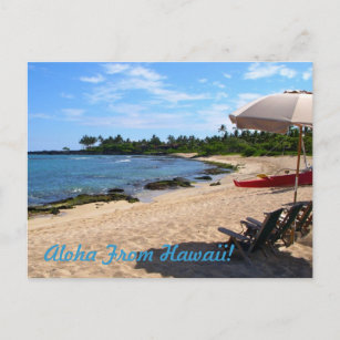 Carte Postale "Aloha d'Hawaï !"