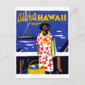 Carte Postale Aloha d'Hawaï 1920 (Devant)