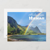 Carte Postale Aloha d'Hawaii (Devant / Derrière)