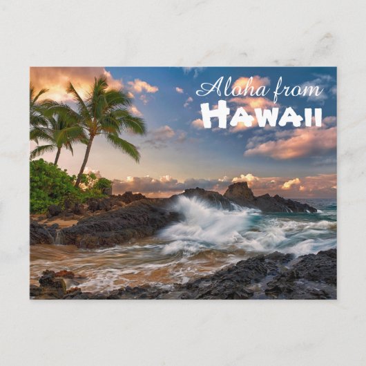 Carte postale Aloha d'Hawaii (Devant)