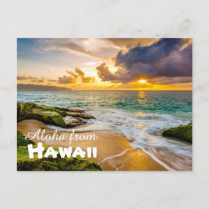 Carte Postale Aloha d'Hawaii